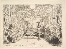 The Charmers of the Age, March 1, 1782. Creator: Richard Livesay