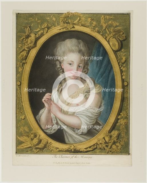 The Charmes of the Morning, 1777. Creator: Louis Marin Bonnet.