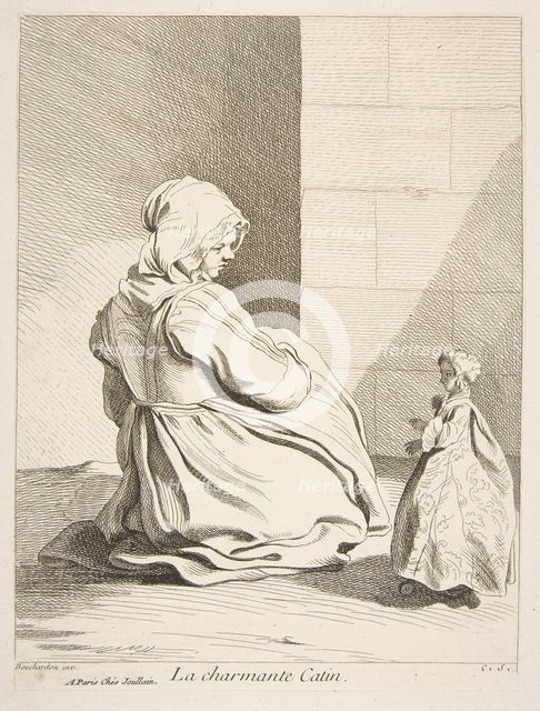 The Charming Doll, 1742. Creator: Caylus, Anne-Claude-Philippe de.