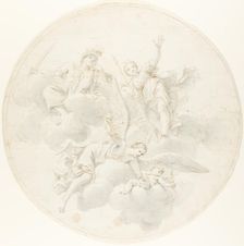 The Chastisement of Cupid by Jealousy in the Presence of Diana and Mars, 1692/1700. Creator: Unknown