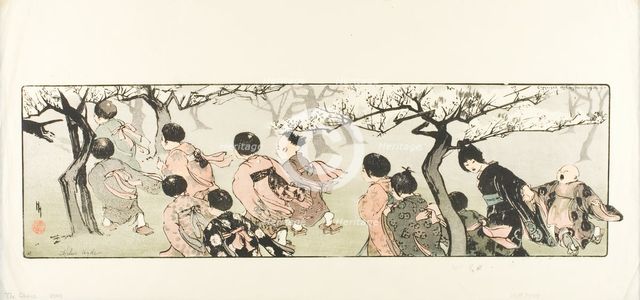 The Chase, 1903. Creator: Helen Hyde.