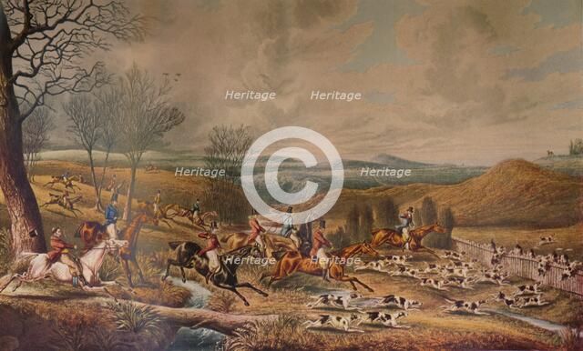 'The Chase of the Roebuck', 1834, (1936). Creators: Henry Thomas Alken, Richard Gilson Reeve.