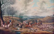 The Chase of the Roebuck 1834. Artist: Henry Thomas Alken