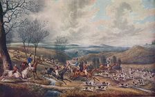 The Chase of the Roebuck 1834. Artist: Henry Thomas Alken