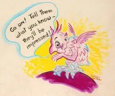 The chatterbug will get you if you don't watch out! Careless..., WWII poster, between 1939 and 1946 Creators: Central Office of Information, Unknown