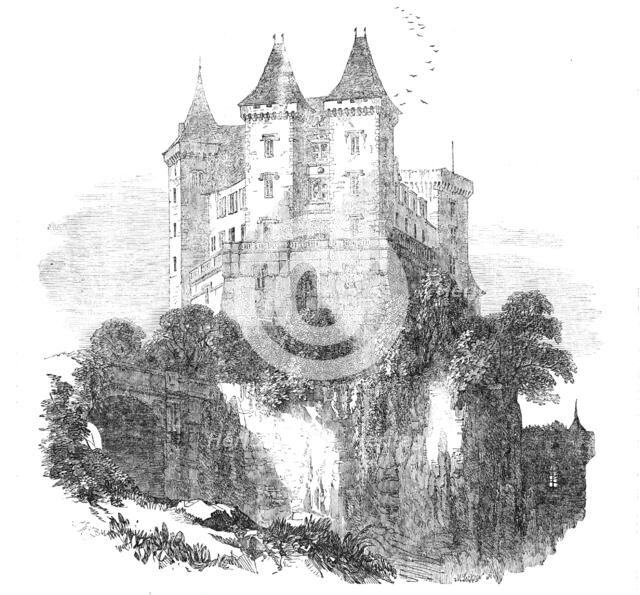 The Chateau, at Pau, 1854. Creator: Unknown.