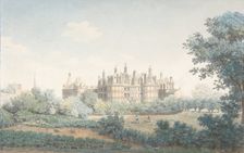 The Château of Chambord Seen from the Southwest, 18th century. Creator: Simon Mathurin Lantara