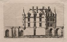 The Chateau of Chenonceau, 1856. Creator: Charles Meryon (French, 1821-1868)