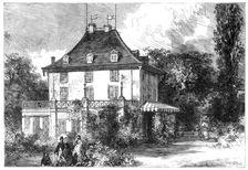 The Chateau of Arenenberg, Switzerland, formerly the residence of Napoleon III., 1865. Creator: Unknown