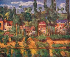 The Chateau of Medan, c1880, (1936). Artist: Paul Cezanne