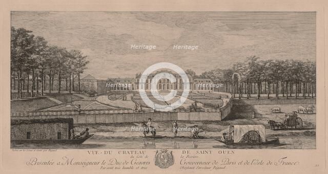 The Chateau of Saint Ouen. Creator: Jacques Rigaud (French, 1681-1754).