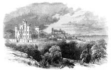The Chateau Ste. Ursule, Cannes, 1857. Creator: Unknown