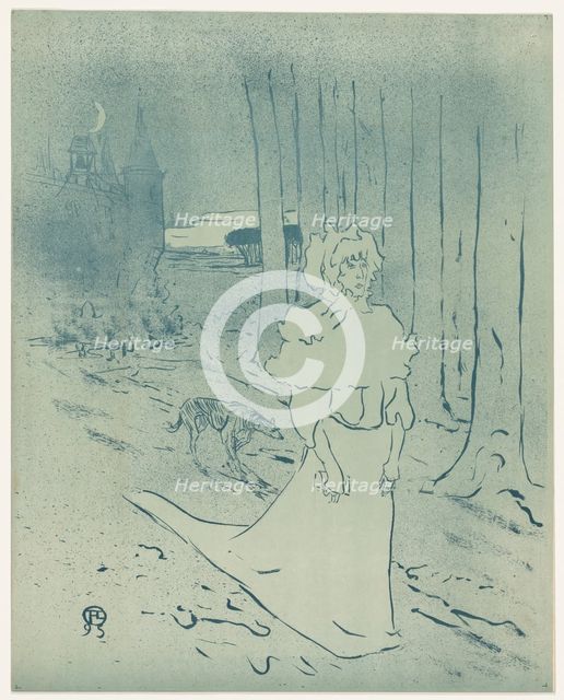 The Chatelaine or the Tocsin, 1895. Creator: Henri de Toulouse-Lautrec (French, 1864-1901).