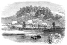 The Chaudière Gold-Fields, Canada: the gold-diggers dwellings, 1864. F Creator: Unknown
