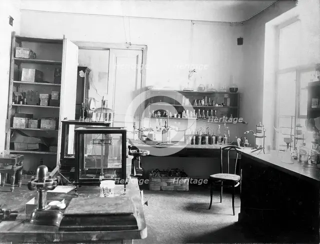 The chemical room in the Physiology Department at the Imperial Institute of Experimental..., 1904. Creator: Unknown.