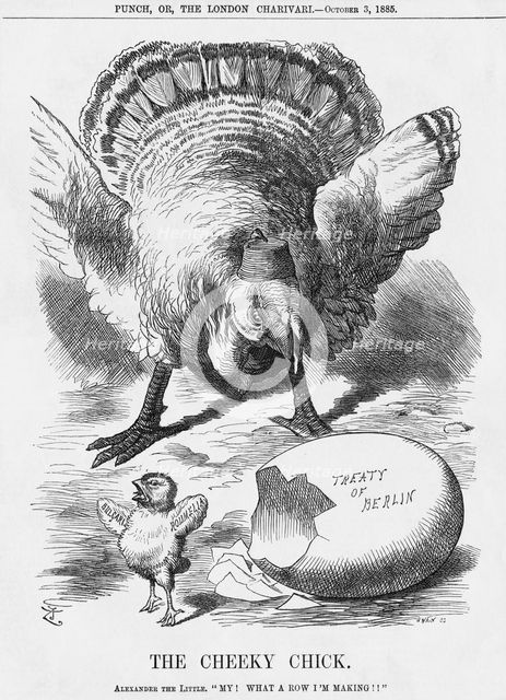 'The Cheeky Chick', 1885. Creator: Joseph Swain.