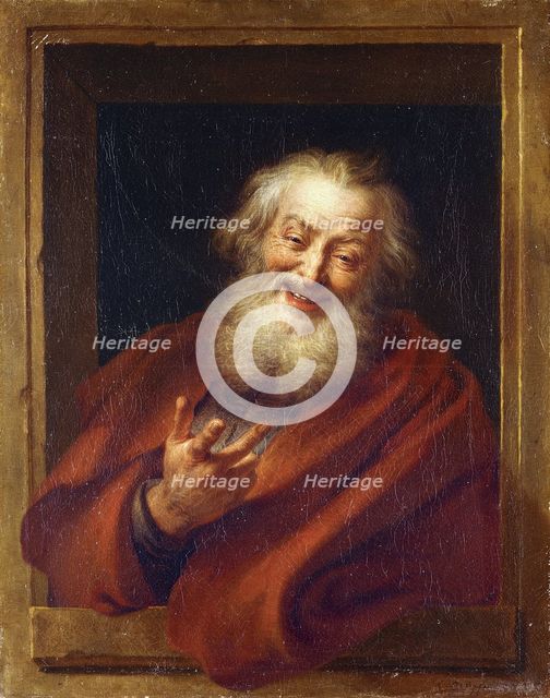 The Cheerful Democritus, 18th century. Artist: Coypel, Antoine (1661-1722)