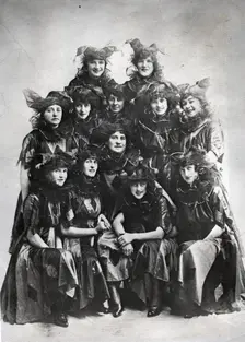 The Cheero Girls. Creator: Unknown