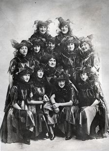 The Cheero Girls. Creator: Unknown