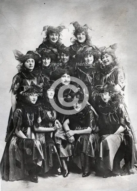 The Cheero Girls. Creator: Unknown.