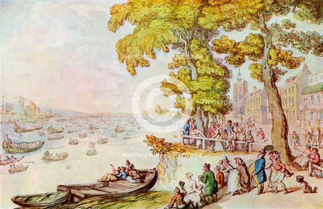 'The Chelsea Mall', 1929. Artist: Thomas Rowlandson