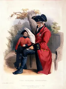 The Chelsea Pensioner Chelsea, London, c1840. Artist: Anon