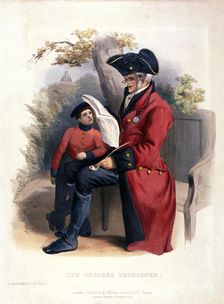 The Chelsea Pensioner Chelsea, London, c1840. Artist: Anon