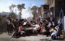 The Chelsea Pensioners Reading the Waterloo Despatch 1822. Artist: David Wilkie