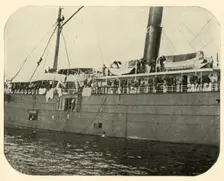 The "Cherokee": in the Bay Spanish-American War, June 1898, (1899). Creator: Burr McIntosh