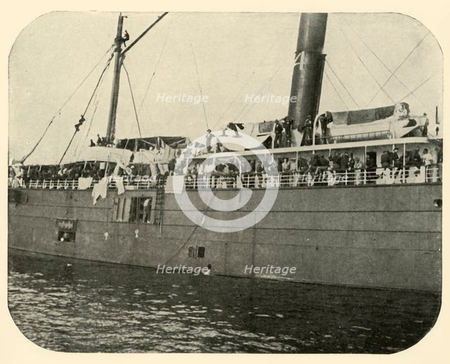'The "Cherokee": in the Bay', Spanish-American War, June 1898, (1899). Creator: Burr McIntosh.