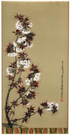 The Cherry Blossoms of Mikawa 19th century (1886). Artist: Wilhelm Greve