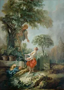 The Cherry Gatherers 1768. Artist: Francois Boucher