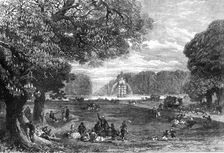 The chestnut-trees in Bushey Park, 1871. Creator: RCH