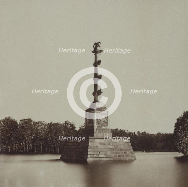 The Chesme Column, Second Half of the 19th century. Artist: Anonymous  