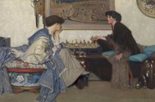 The Chess Game. Creator: Emile Vloors