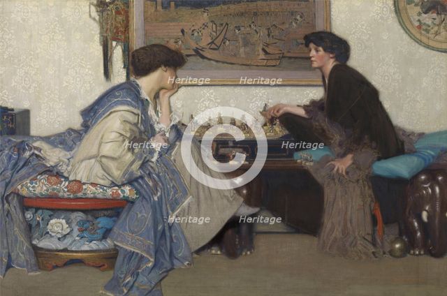 The Chess Game. Creator: Emile Vloors.