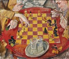 The Chess game, c1935. Creator: Oppenheimer; Max (1885-1954)
