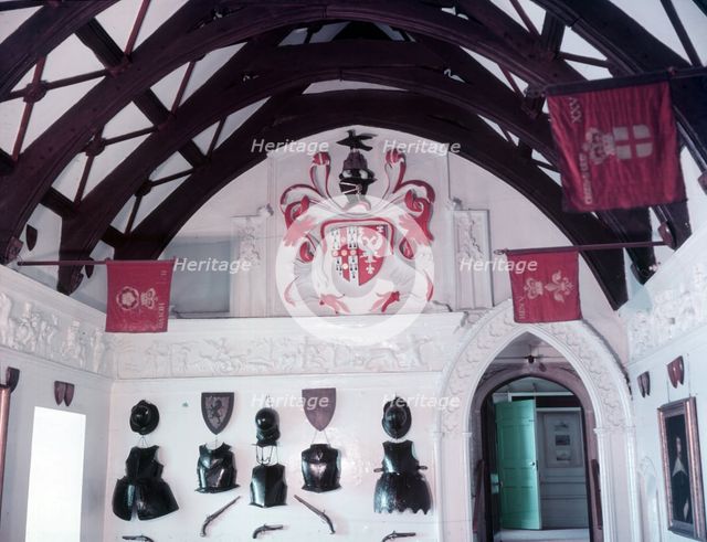 The Chevvy Chase Room, St Michael's Mount Castle, Cornwall, c1955. Creator: Arthur Charles Kirby Ware.