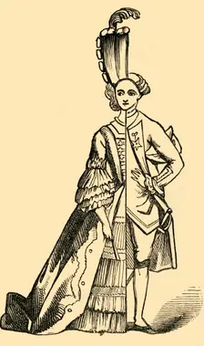 The Chevalier D'Eon (c1878). Creator: Unknown