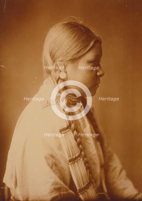 The Cheyenne Belle, c1904. Creator: Edward Sheriff Curtis.