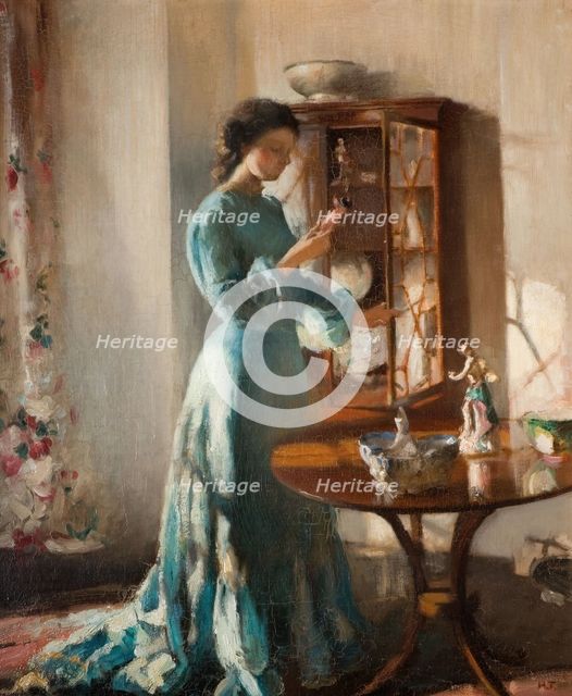 The China Cabinet, 1903. Creator: Henry Tonks.