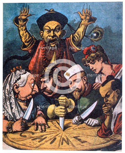 The Chinese Cake, 1898. Artist: Henri Meyer