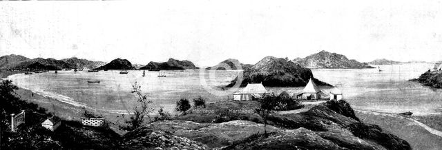 The Chinese Crisis: the Chusan Islands, commanding the Yang-Tsze-Kiang Estuary... 1898. Creator: Unknown.