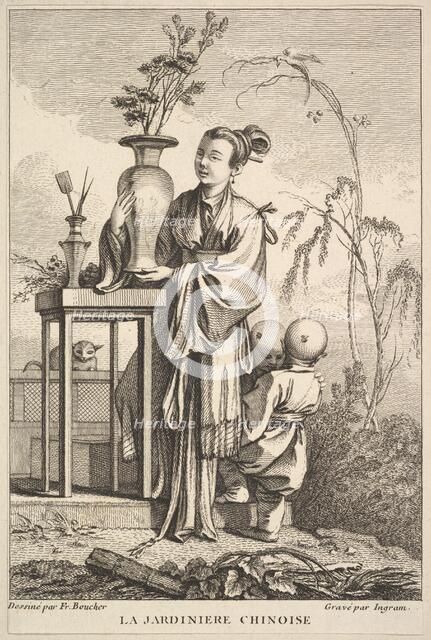 The Chinese Gardener, 1741-63. Creator: John Ingram.
