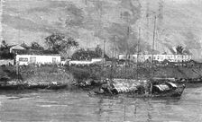 The Chinese Outrages - The Riots in the Foreign Concessions at Ichang on the Upper Yangtze, 1891 Creator: Unknown