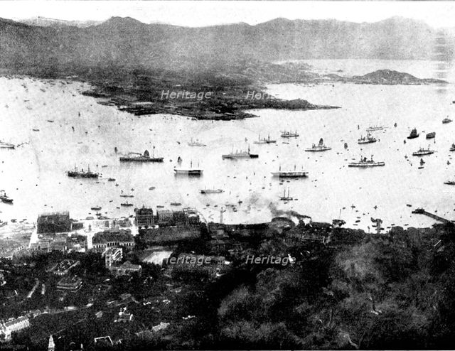 The Chinese Question: British Kowloon, from Hong-Kong, 1898. Creator: Unknown.