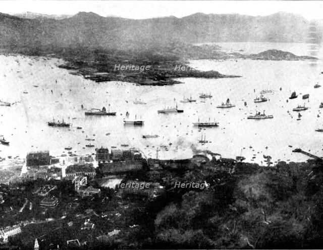 The Chinese Question: British Kowloon, from Hong-Kong, 1898. Creator: Unknown.