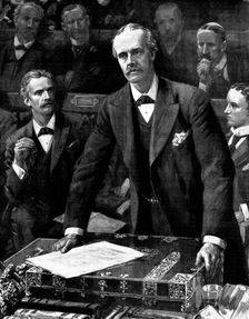 The Chinese Question: Mr. A. J. Balfour's Statement in the House of Commons, 1898. Creator: Unknown