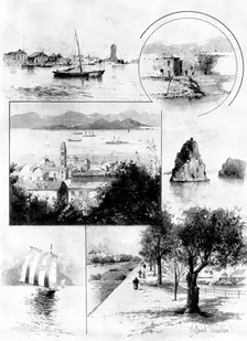 The Chinese Question: scenes in the Yangtse-Kiang District, 1898. Creators: Unknown, Joseph Holland Tringham