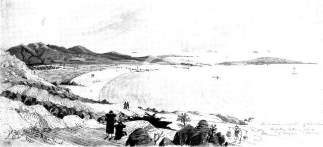 The Chinese Question: the German Occupation of Kiao-Chau - bay to the east of Tsingtan..., 1898. Creator: Unknown.